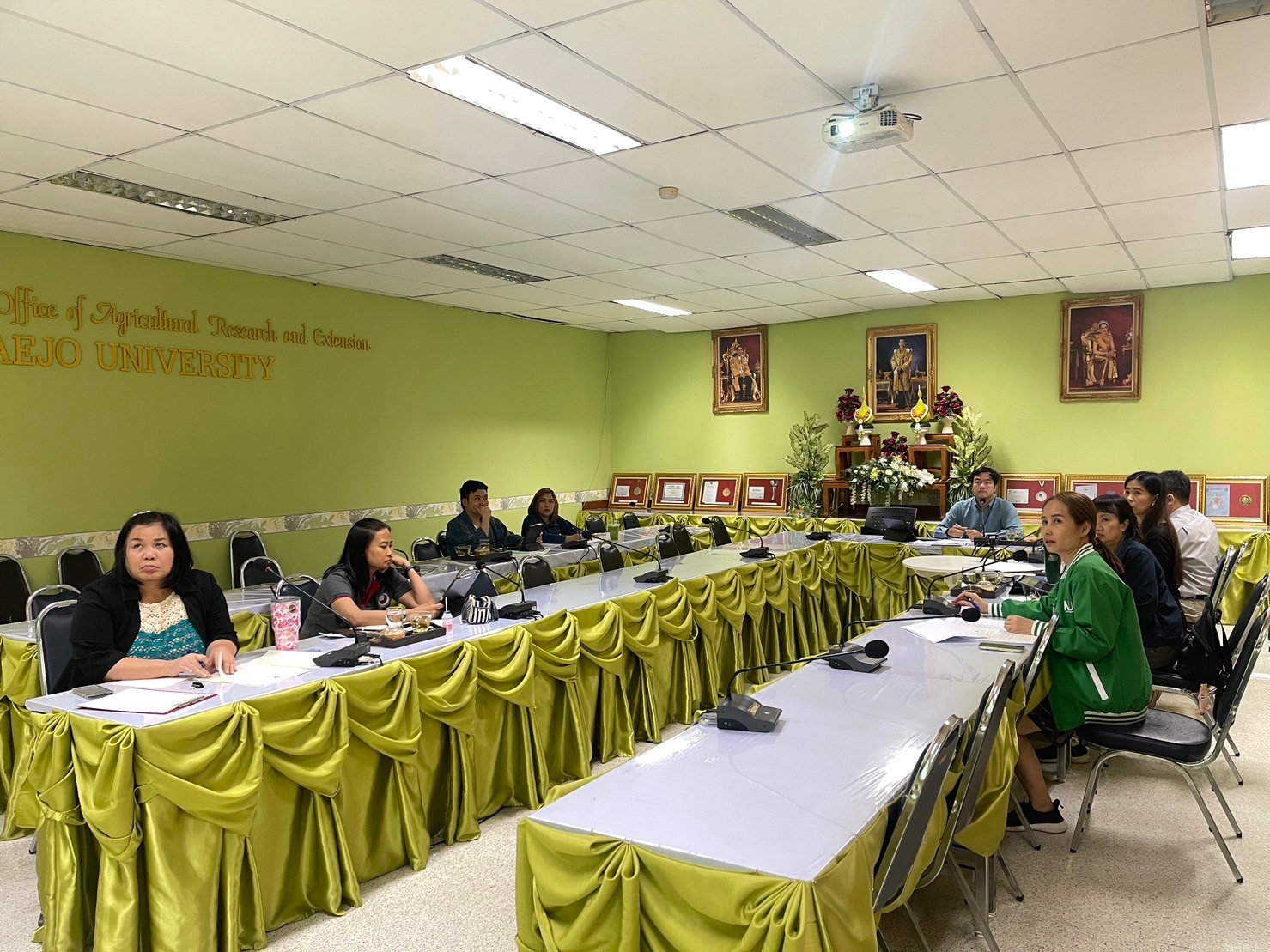 ประชุมมคณะกรรมการอำนวยการ สำนักงานสีเขียว (Green Office) — ภาพที่ 1