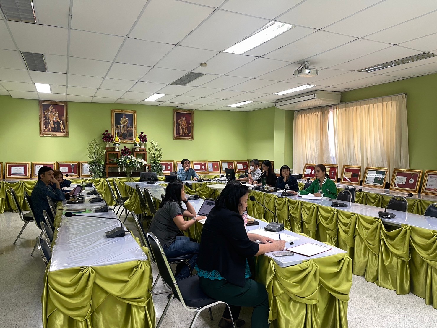 ประชุมมคณะกรรมการอำนวยการ สำนักงานสีเขียว (Green Office) — ภาพที่ 3