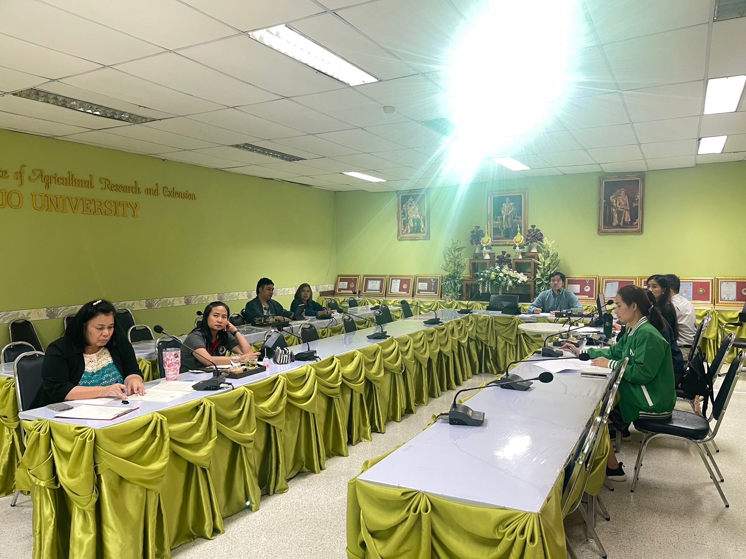 ประชุมมคณะกรรมการอำนวยการ สำนักงานสีเขียว (Green Office) — ภาพที่ 4