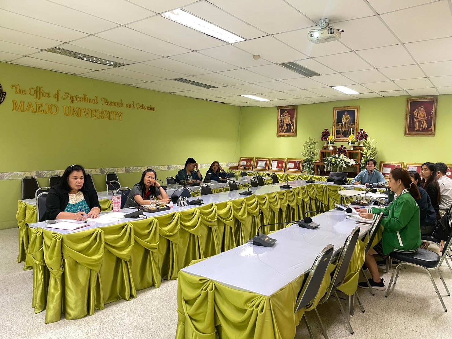 ประชุมมคณะกรรมการอำนวยการ สำนักงานสีเขียว (Green Office) — ภาพที่ 5