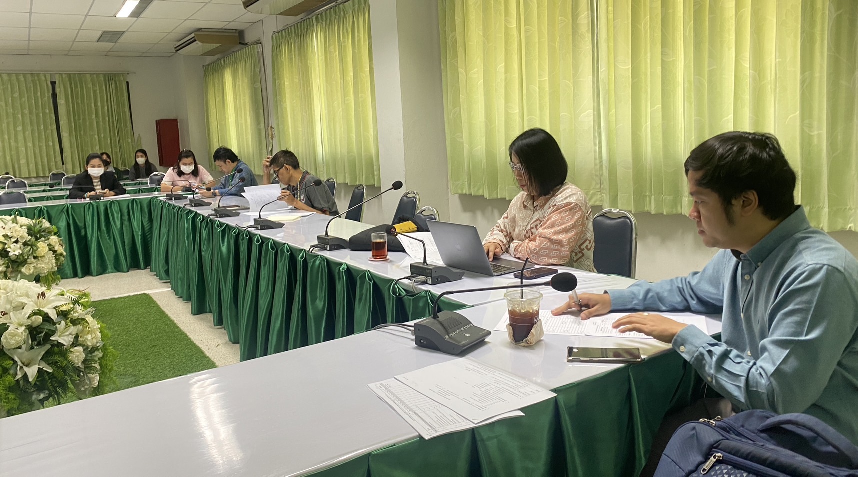 ประชุมหารือการระบุประเด็นปัญหาสิ่งแวดล้อมภายในอาคารและนอกอาคารฯ — ภาพที่ 8