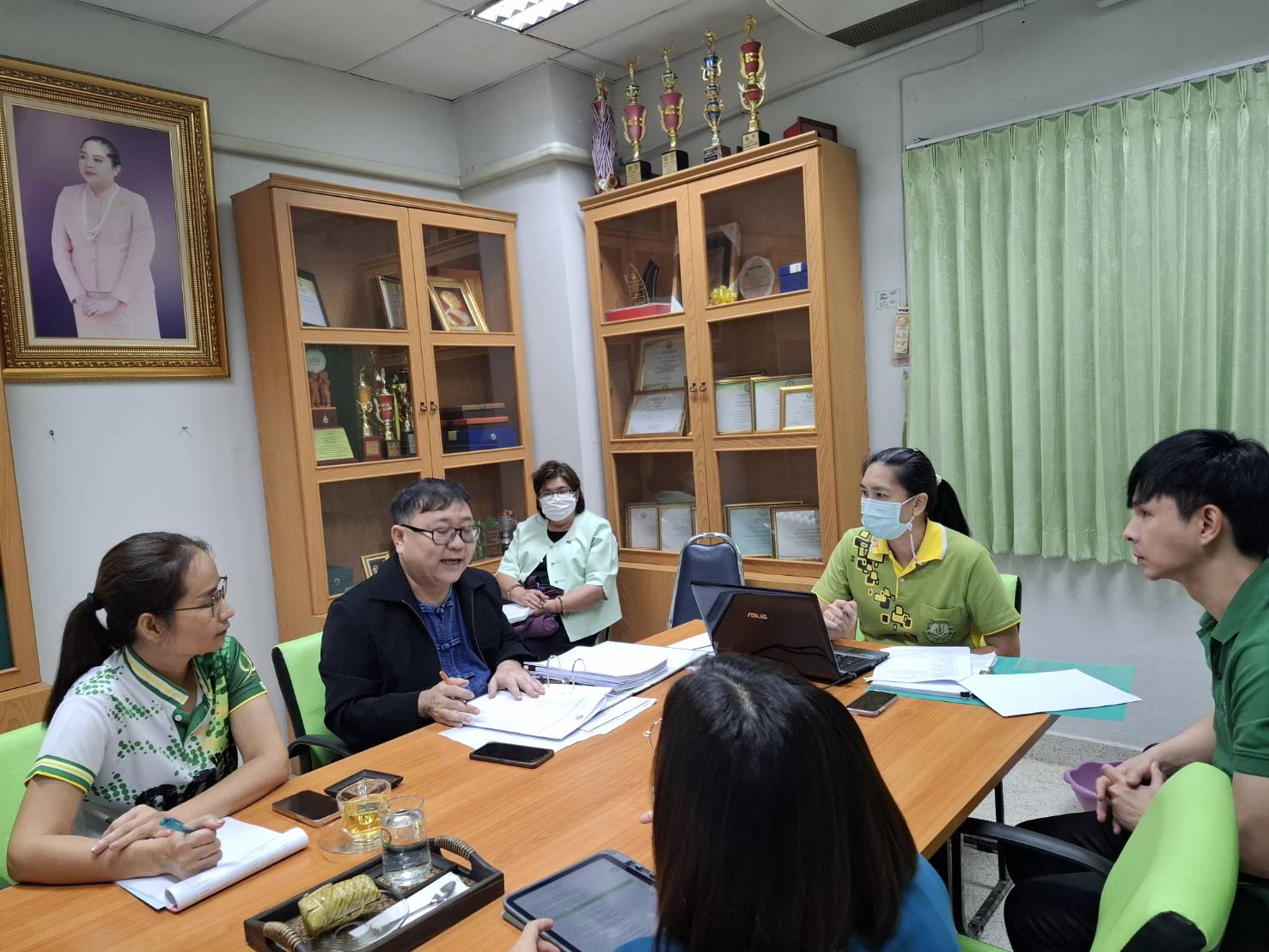 การตรวจประเมินสำนักงานสีเขียว (Green Office) ประจำปี 2567 — ภาพที่ 1
