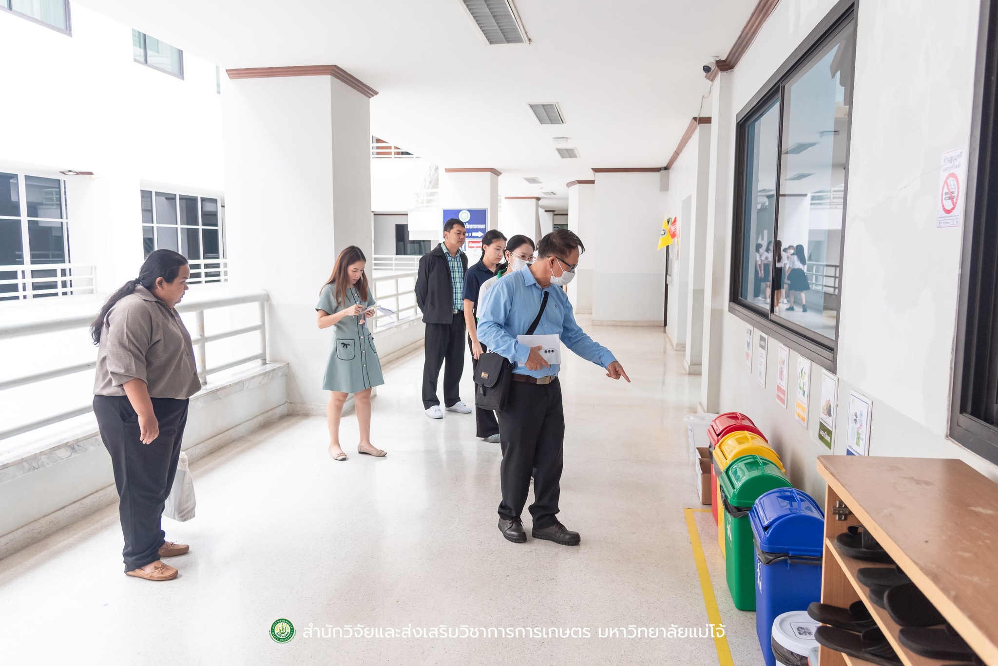 การตรวจประเมินสำนักงานสีเขียว (Green Office) ประจำปี 2567 — ภาพที่ 16